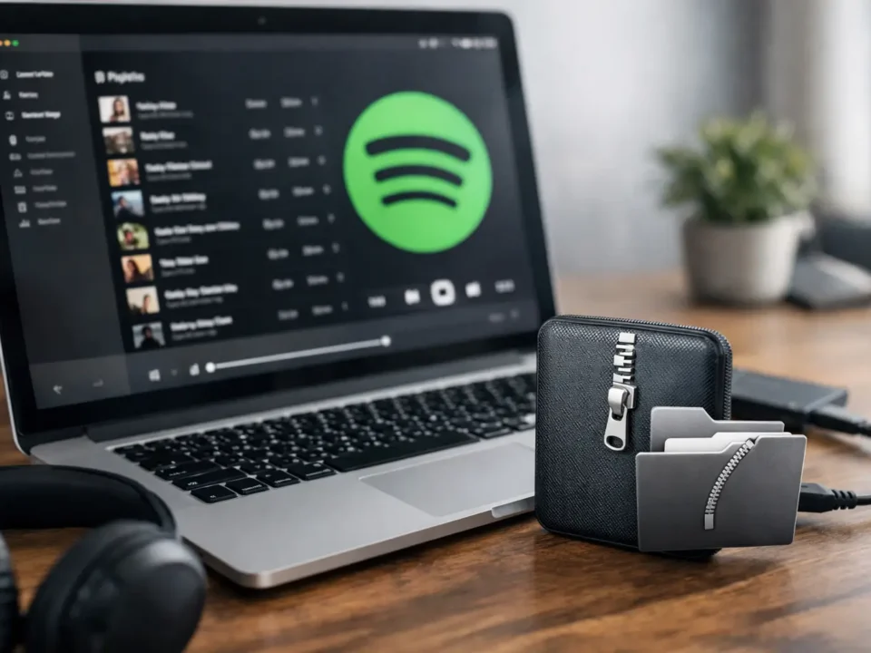 Cómo bajar lista de Spotify en ZIP