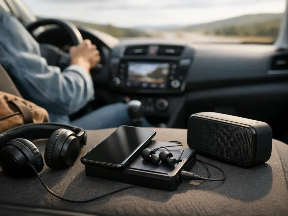 Música offline para viajes largos: qué llevar