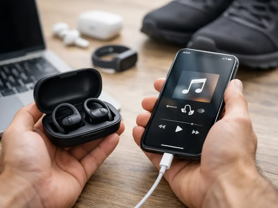 Cómo pasar música a audífonos deportivos
