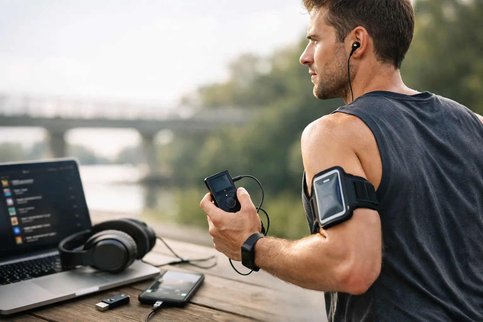 Pasar playlist a MP3 para correr sin conexión