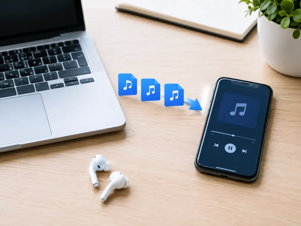 Cómo transferir archivos MP3 al móvil sin internet