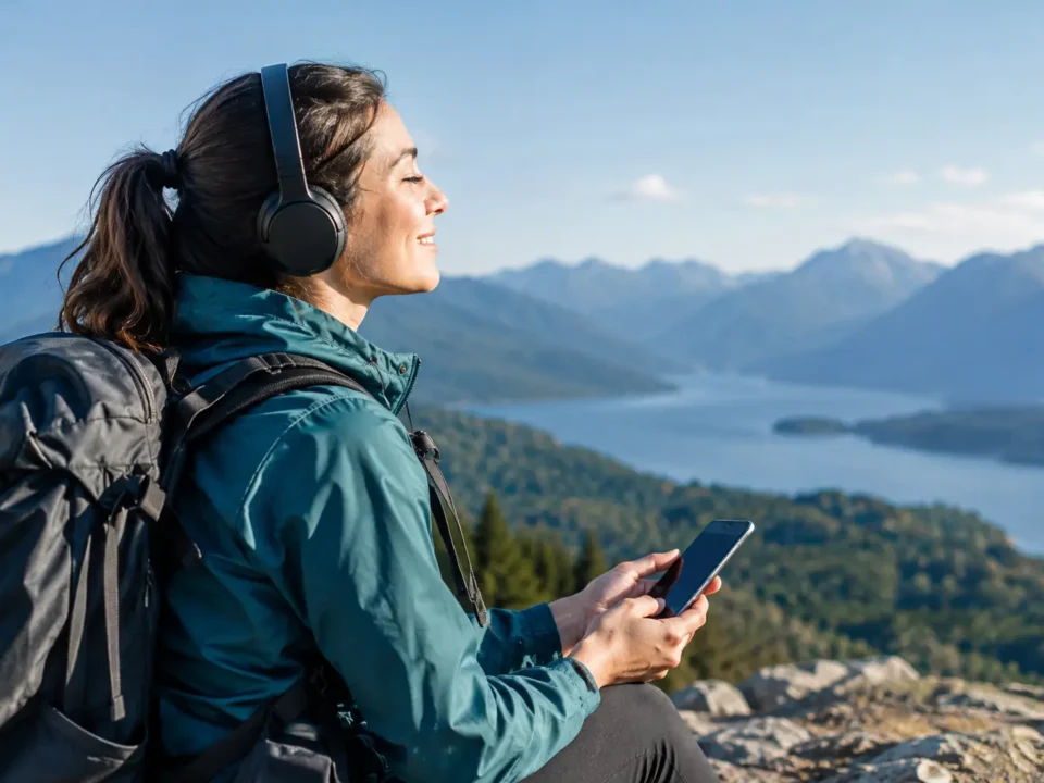 Descargar música para caminatas largas sin señal