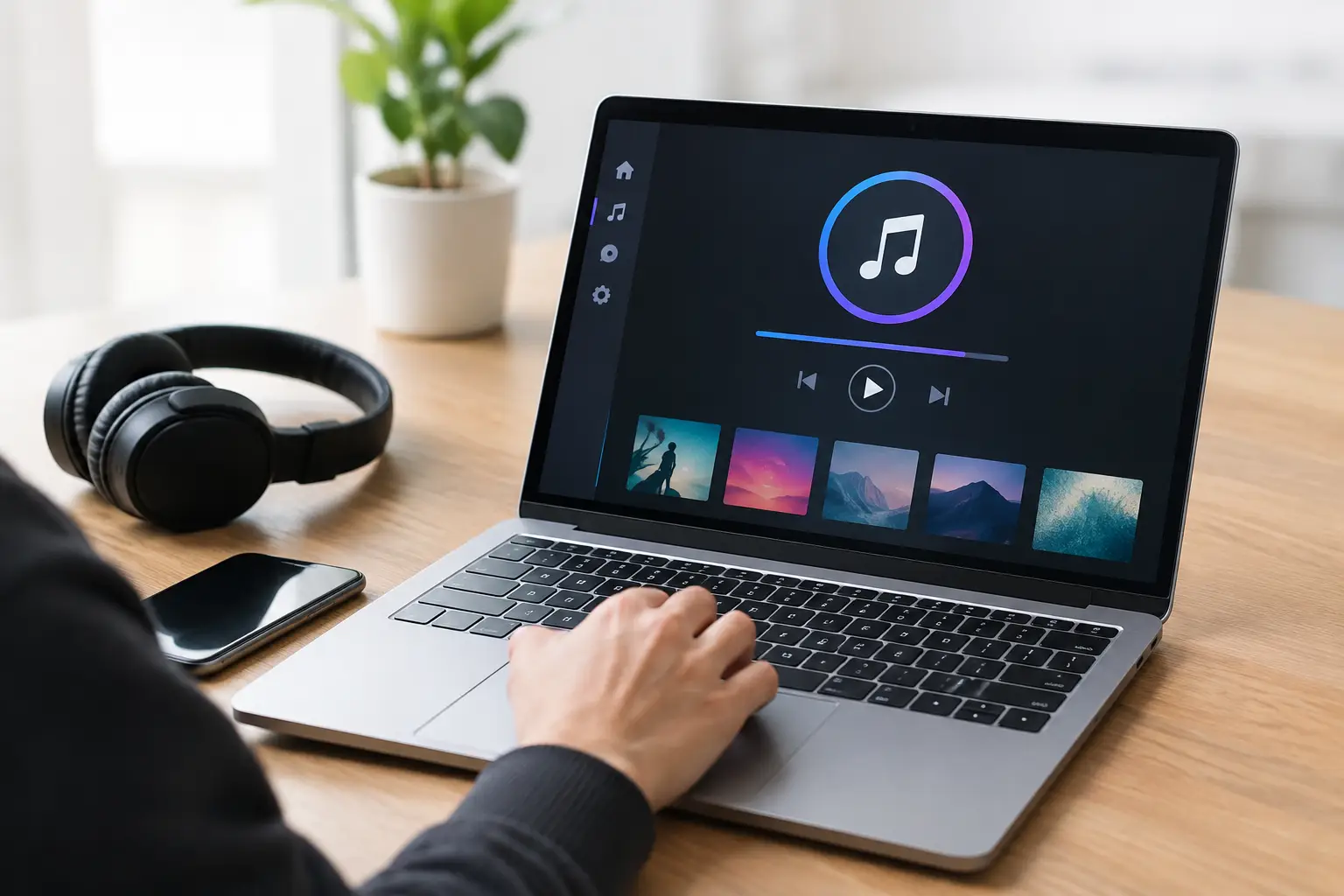 Evaluación de descarga directa para tu música